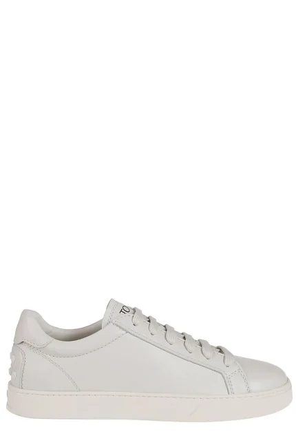 Tod's Round-Toe Lace-Up Sneakers