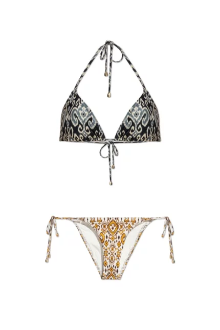 Zimmermann Wylie Spliced Two-Piece Bikini