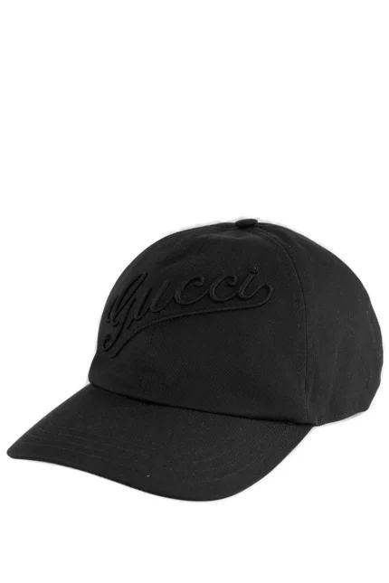 Gucci Logo Embroidered Baseball Hat
