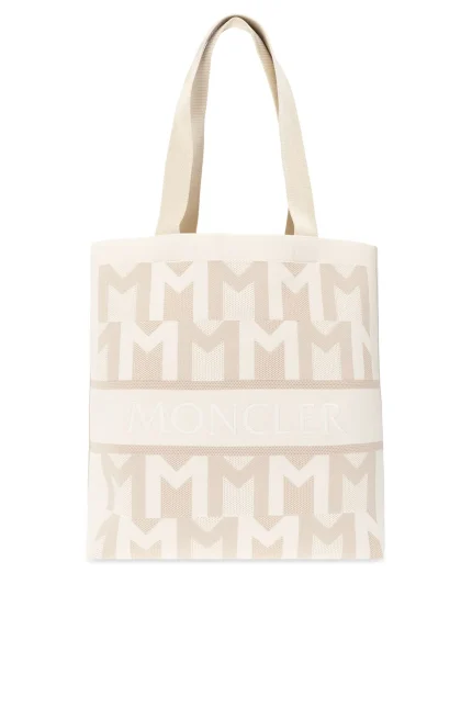 Moncler Monogram Knitted Tote Bag