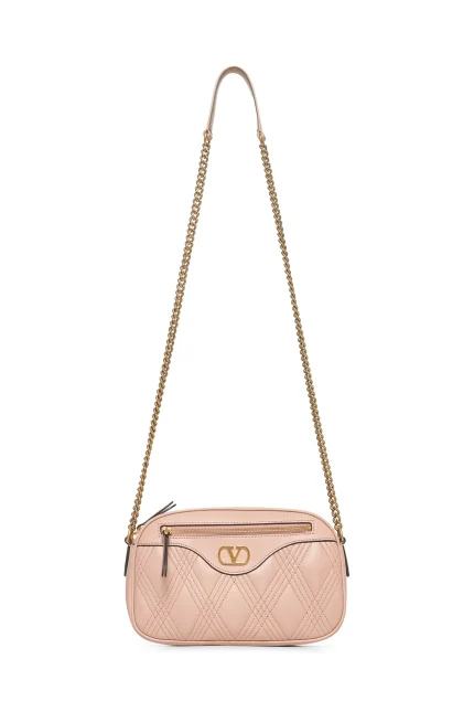 Valentino Quiltie 67 Zip-Up Medium Shoulder Bag