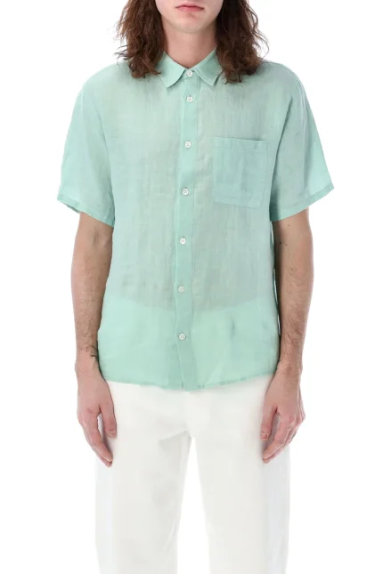 A.P.C. Buttoned Short Sleeved Shirt