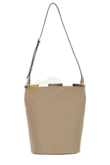 Tod's Logo Embossed Bucket Bag