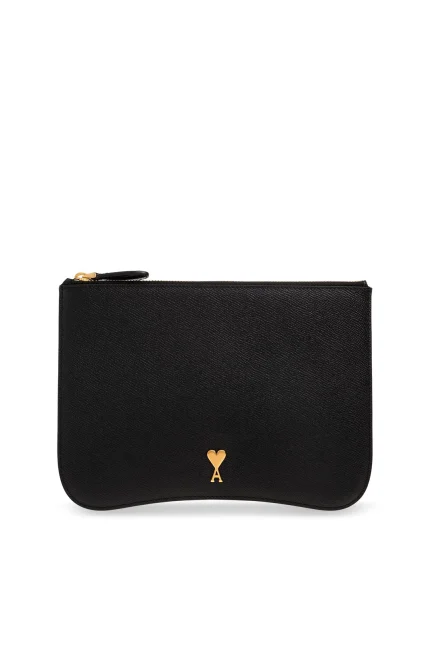 AMI Logo Plaque Zipped Pouch