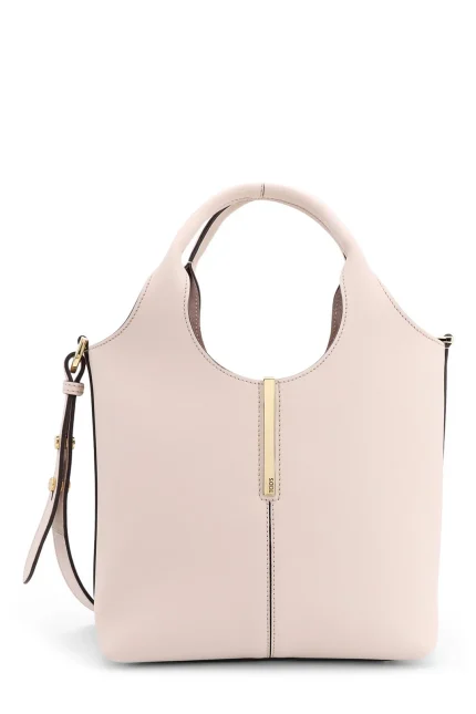 Tod's Logo Engraved Mini Shopping Bag