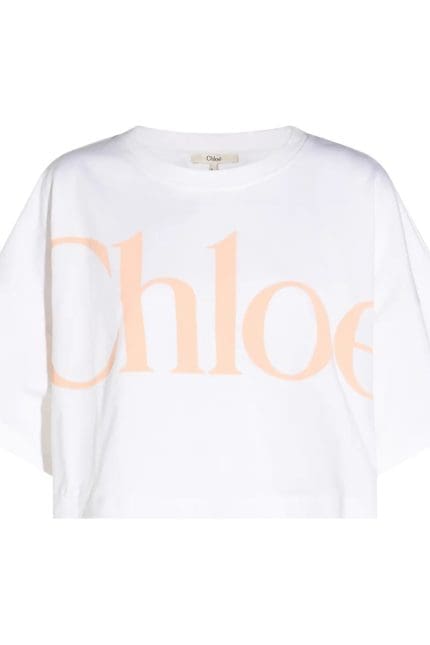 Chloé Short-Sleeved Utilitarian Top