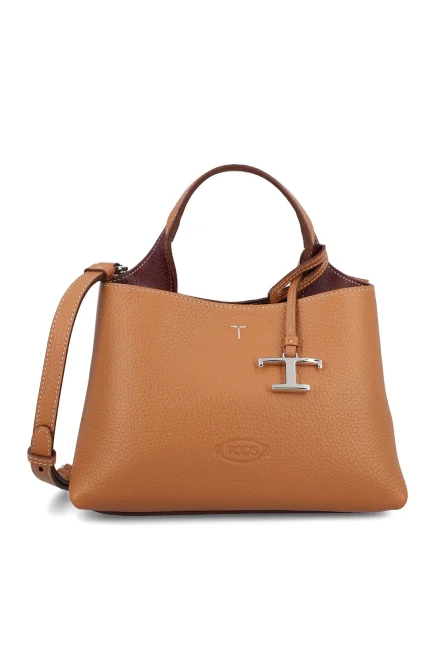 Tod's Logo Embossed Micro Crossbody Bag
