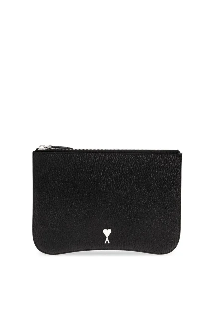 AMI Logo Plaque Zipped Pouch