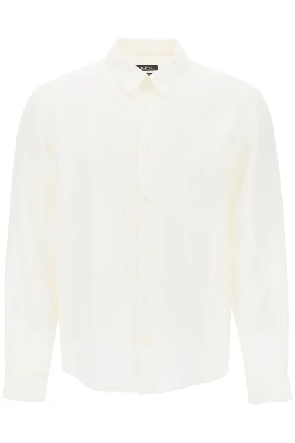 A.P.C. Buttoned Long-Sleeved Shirt