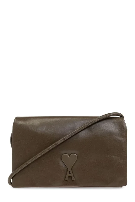 AMI Paris Voulez-Vous Strap Wallet