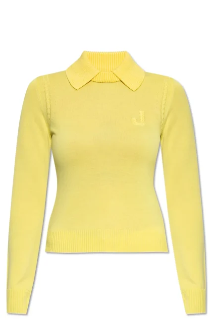 Jacquemus The Tricot Knit Polo Shirt