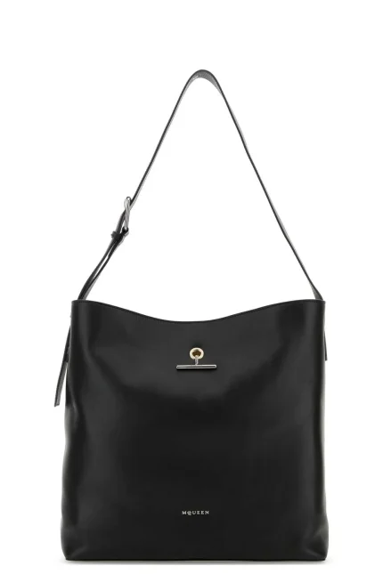 Alexander McQueen Pendant Logo Printed Shoulder Bag
