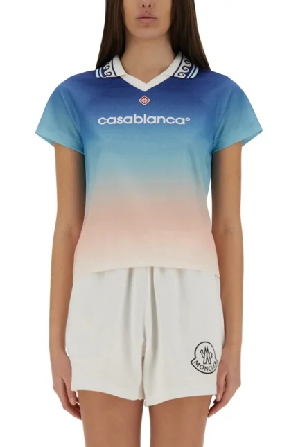 Casablanca Jacquard Monogram Football Shirt