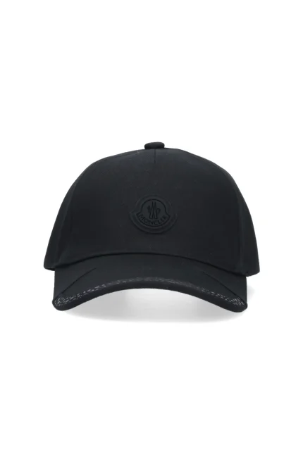 Moncler Logo Patch Curved-Peak Baseball Cap