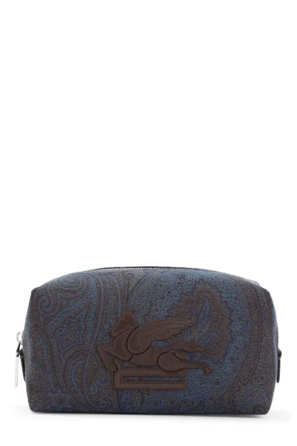 Etro Paisley Jacquard Zipped Pouch
