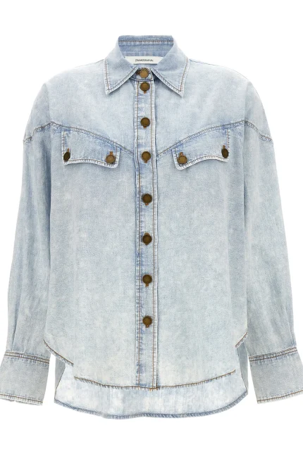 Zimmermann Buttoned Denim Shirt