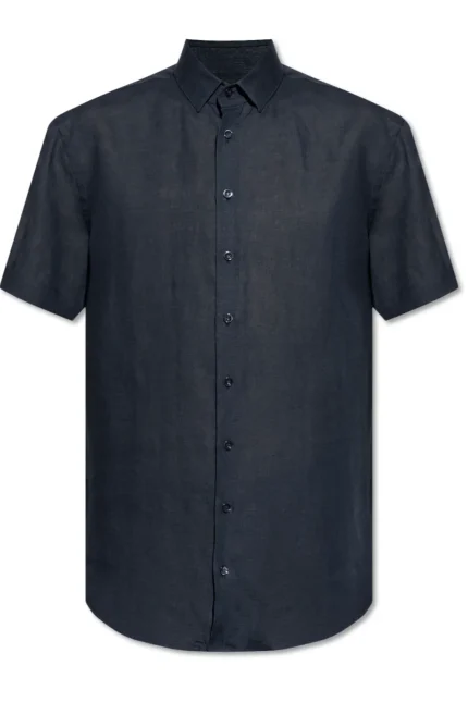 Giorgio Armani Button-Up Short-Sleeved Shirt
