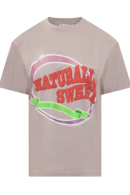 JW Anderson Slogan Printed Crewneck T-Shirt