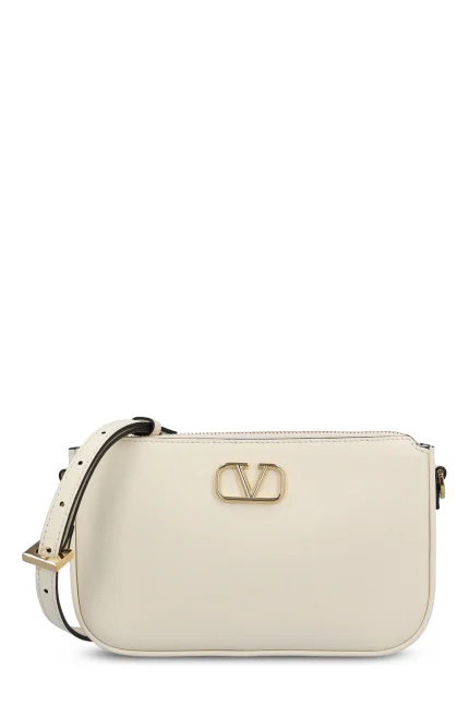 Valentino VLogo Signature Zip-Up Crossbody Bag