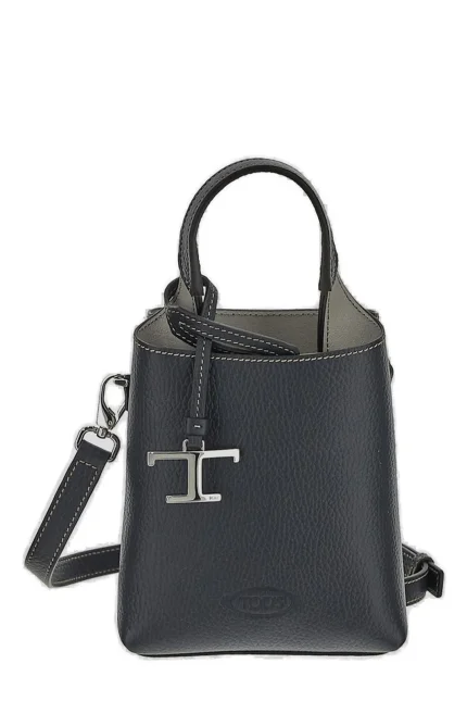 Tod's T-Timeless Pendant Detailed Micro Tote Bag
