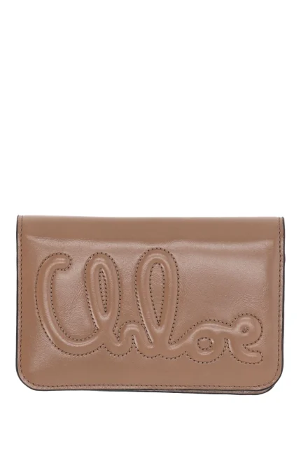 Chloé Logo Detailed Bi-Fold Wallet