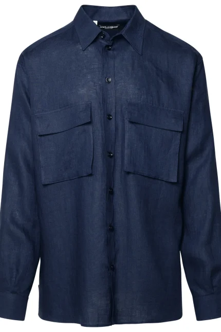 Dolce & Gabbana Button-Up Oversized Shirt