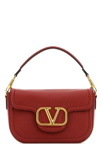 Valentino Alltime Foldover Top Crossbody Bag
