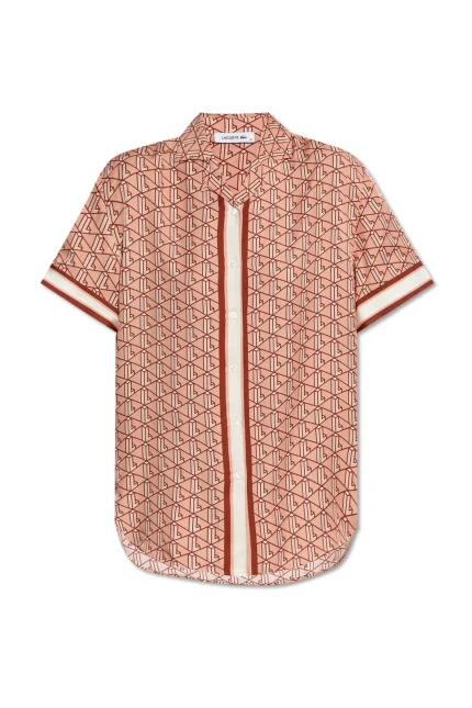 Lacoste Monogram Print Shirt