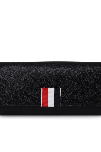Thom Browne Logo Patch Chained Shoulder Bag