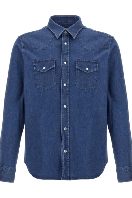 Tom Ford Long-Sleeved Denim Shirt