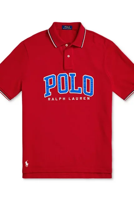 Men's Classic-Fit Logo Mesh Polo Shirt
