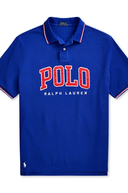 Men's Classic-Fit Logo Mesh Polo Shirt