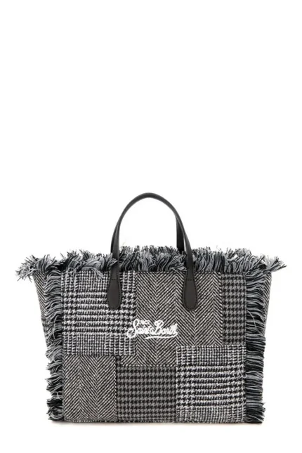 Mc2 Saint Barth Colette Embellished Fringed Tote Bag