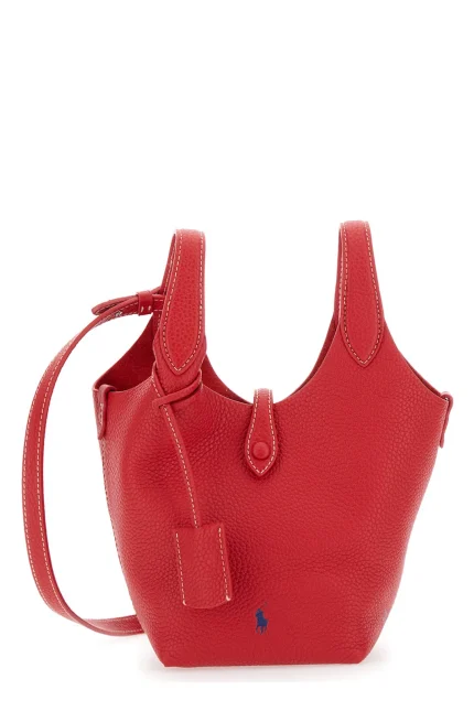 Polo Ralph Lauren Logo Detailed Small Tote Bag