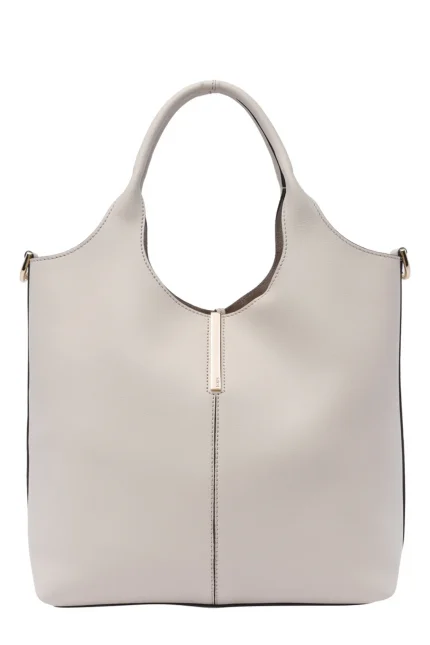 Tod's Logo Engraved Small Shopper Bag
