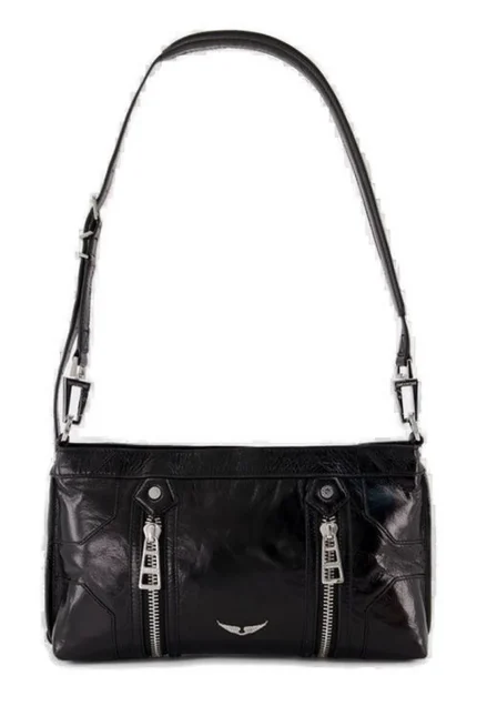 Zadig & Voltaire Sunny Moody Zip Detailed Crossbody Bag