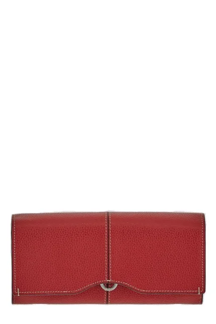 Tod's Logo Debossed Clutch Bag
