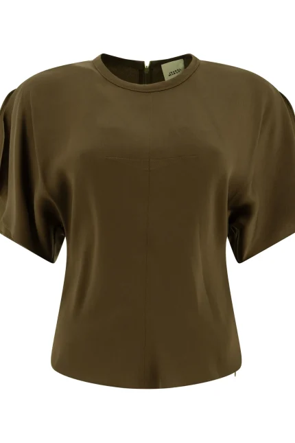 Isabel Marant Karlit Short-Sleeved Top