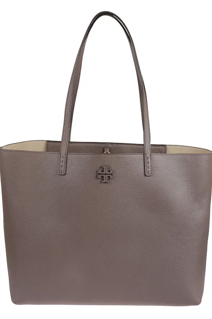 Tory Burch McGraw Logo Patch Tote Bag