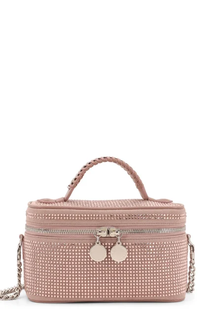 Stella McCartney Embellished Zipped Crossbody Bag