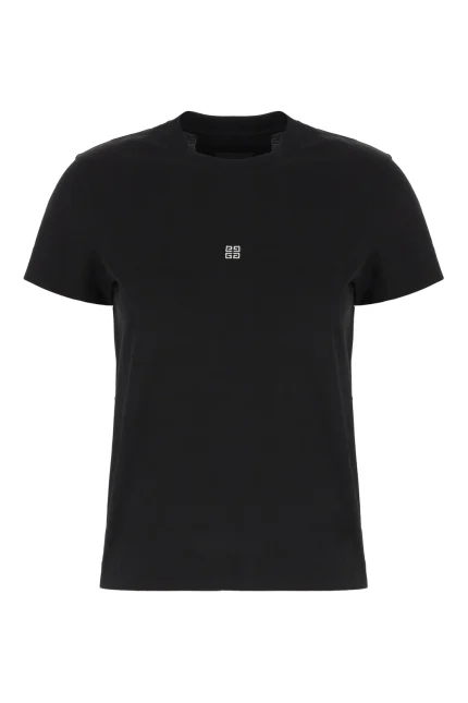 Givenchy 4G Embroidered Crewneck T-Shirt
