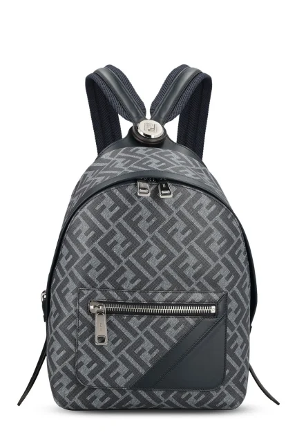 Fendi Chiodo Small Fendi Diagonal Backpack