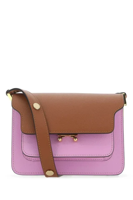 Marni Trunk Colour-Block Mini Shoulder Bag