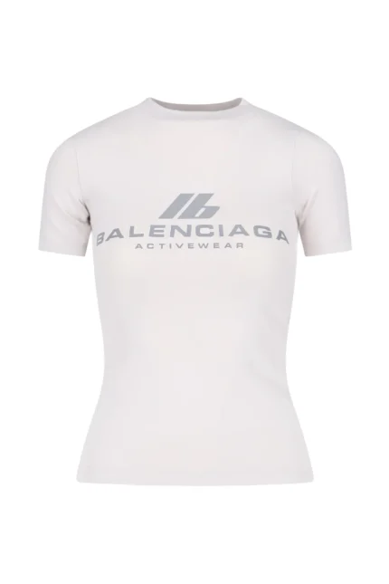 Balenciaga Activewear Fitted T-Shirt