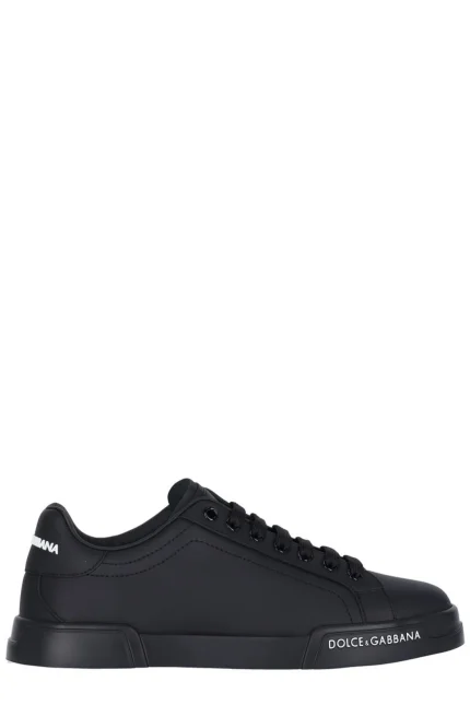 Dolce & Gabbana Logo Embossed Portofino Sneakers
