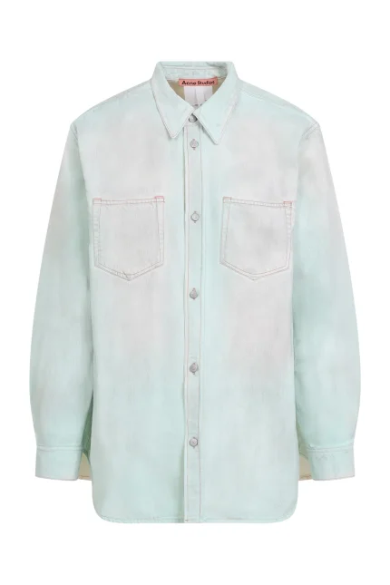 Acne Studios Long-Sleeve Straight-Hem Shirt