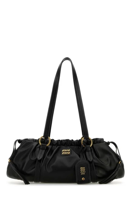 Miu Miu Joie Logo Plaque Shoulder Bag