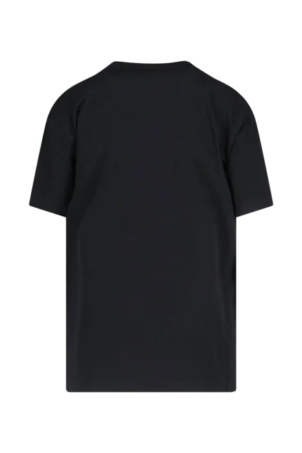Alexander Wang Logo Distressed Crewneck T-Shirt