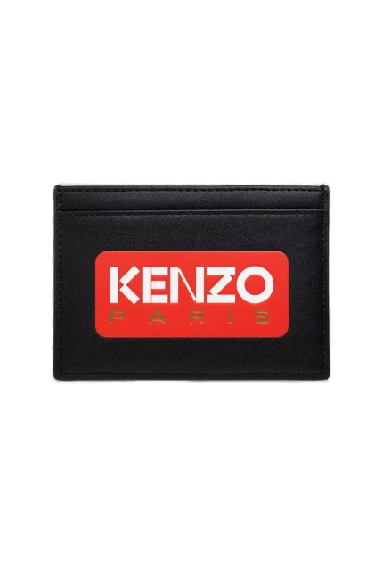 Kenzo Logo Printed Card Holder