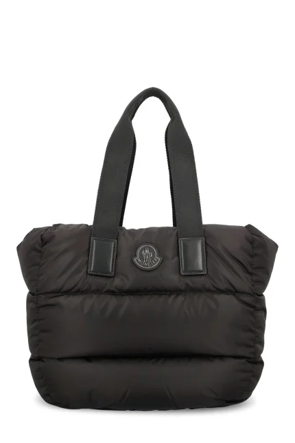 Moncler Logo Patch Padded Tote Bag